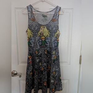 Womens Dress - Gray and Green